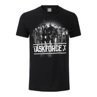 DC Comics Men\'s Suicide Squad Taskforce X T-Shirt - Black - L