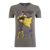 DC Comics Bombshells Men\'s Batgirl T-Shirt - Grey - M
