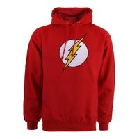 DC Comics Men\'s Flash Distress Hoody - Red - XXL