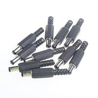 DC Power Plug 5.5-2.1mm Solder(10pcs)