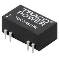 DC/DC converter (print) TracoPower 48 Vdc 15 Vdc, -15 Vdc 100 mA 3 W No. of outputs: 2 x