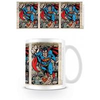 dc originals superman montage mug