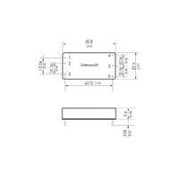 DC/DC converter (print) TracoPower TEL 30 Series 24 Vdc 12 Vdc 2.5 A 30 W No. of outputs: 1 x