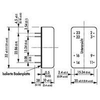 dcdc converter print tracopower ten 5 2422wi 24 vdc 12 vdc 12 vdc 250  ...