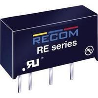 DC/DC converter (print) RECOM 5 Vdc 15 Vdc 66 mA 1 W No. of outputs: 1 x