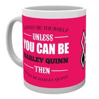 Dc Comics Harley Quinn Be Yourself Mug.