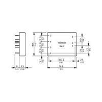 DC/DC converter (print) TracoPower TEN 25-1211 12 Vdc 5 Vdc 5 A 25 W No. of outputs: 1 x