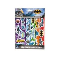 Dc Batman 5 Sheet Sticker Pack.
