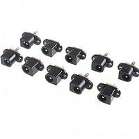 DC017 5.5mm - 2.1mm Inner Diameter DC Jack Connector (10 Pieces a pack)