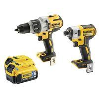 DCK276P2B Brushless Twin Pack 18 Volt 2 x 5.0Ah Bluetooth Li-Ion