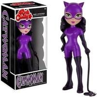 DC Comics Rock Candy Vinyl Figure Catwoman (Purple Suit) SDCC 2016 Exclusive 13 cm Funko Mini figures