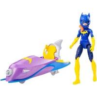 dc super hero girls batgirl action figure 6 doll with batjet vehicle d ...