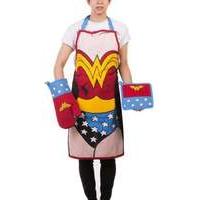 DC Comics Wonder Woman Costume 3 Piece Apron Set