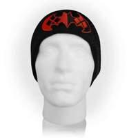 Dc Comics Batman Harley Quinn Beanie Hat With Logo Black/red (kc1thfbtm)