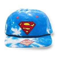 Dc Comics Superman Snapback Baseball Cap With Logo Blue/white (sb114xspm)