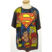 DC Origials Age 11-12 Years Boys Grey Superman T Shirt *