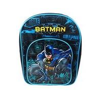 dc comics batman utility blueprint backpack with pocket black blue 9lt ...