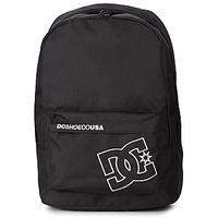 dc shoes bunker solid mens backpack in black