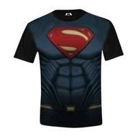 Dc Comics Batman Vs Superman: Dawn Of Justice Kids Boy Superman Costume T-shirt 8/128 Multi-colour