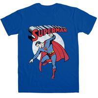 DC Comics T Shirt - Superman Vintage Comic Book Image