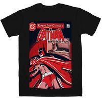 DC Comics T Shirt - Batman Dead Or Alive Comic Book Cover