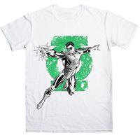 DC Comics T Shirt - Green Lantern Punch