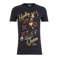 DC Comics Bombshells Men\'s Harley Quinn T-Shirt - Black - S
