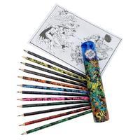 DC Comics Colouring Pencil Tube