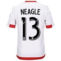 DC United Away Shirt 2017-18 - Kids with Neagle 13 printing, Red/White