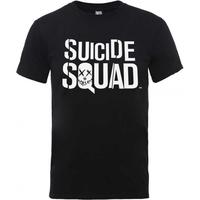 dc comics suicide squad logo mens x large t shirt black