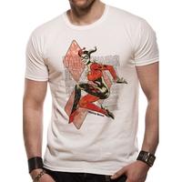 DC Originals - Vintage Harley Quinn Men\'s X-Large T-Shirt - White