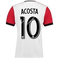 dc united away shirt 2017 18 with acosta 10 printing redwhite