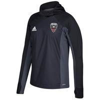 DC United Warm Training Top - Black, White