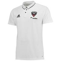 DC United Coaches Polo - White, Black