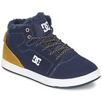 DC Shoes CRISIS HIGH WNT B SHOE NGL boys\'s Children\'s Shoes (High-top Trainers) in blue
