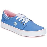 DC Shoes TRASE TX SE girls\'s Children\'s Shoes (Trainers) in blue