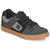 DC Shoes PURE B SHOE GYB girls\'s Children\'s Skate Shoes in grey