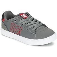 DC Shoes NOTCH B SHOE XSKR girls\'s Children\'s Skate Shoes in grey