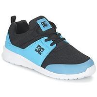 DC Shoes HEATHROW B SHOE BKB boys\'s Children\'s Shoes (Trainers) in blue