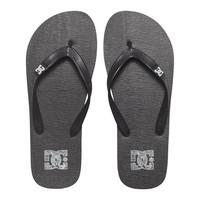 DC Spray Flip Flops - Black / Grey / White