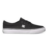 dc trase tx low top shoes black white