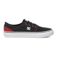 DC Trase TX Low Top Shoes - Black / Red