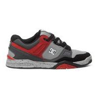 DC Stag 2 Low Top Shoes - Grey / Grey / Red