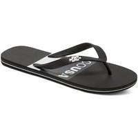 dc shoes spray graffik chanclas mens flip flops sandals shoes in black