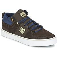dc shoes lynx vulc mid m shoe btn mens shoes high top trainers in brow ...