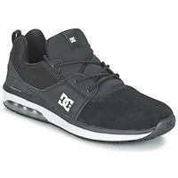 dc shoes heathrow ia m shoe 001 mens shoes trainers in black