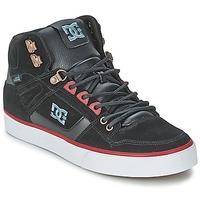 dc shoes spartan high wc mens shoes high top trainers in black