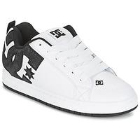 DC Shoes COURT GRAFFIK SE men\'s Skate Shoes (Trainers) in white