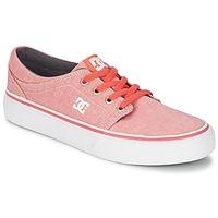 dc shoes trase womens shoes trainers in orange
