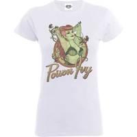 Dc Comics Women\'s Tee: Justice League Poison Ivy Badge XL